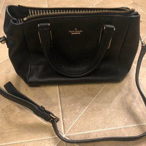 Kate Spade Medium Black Purse - Like New!